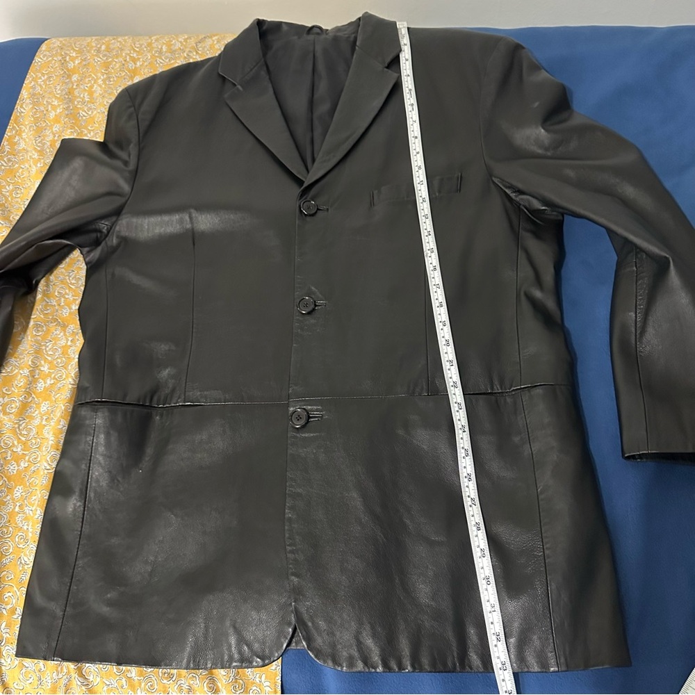 Men’s Genuine Leather Alfani Jacket - great quality - Picture 9 of 16